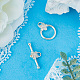 1Pc 925 Sterling Silver Toggle Clasp&nbsp;STER-BBC0005-59-4