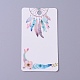 Cardboard Earring Display Cards&nbsp;CDIS-F003-08A-1