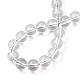 Baking Paint Transparent Glass Round Bead Strands&nbsp;DGLA-Q022-8mm-01-4