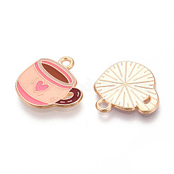 Alloy Enamel Pendants&nbsp;X-ENAM-T022-29