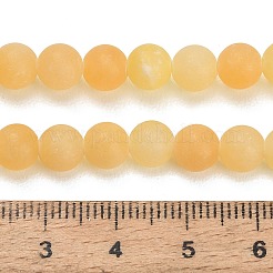 Natural Yellow Calcite Beads Strands&nbsp;GG-CBAA3AB-01-6mm
