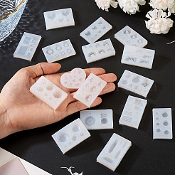16Pcs 16 Styles Silicone Clay Mold&nbsp;SIMO-TAC0001-17