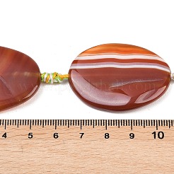 Natural Banded Agate Beads Strands&nbsp;G-P605-L02-08