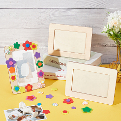 DIY Flower with Animal Picture Frame Craft Kit&nbsp;DIY-OC0010-12