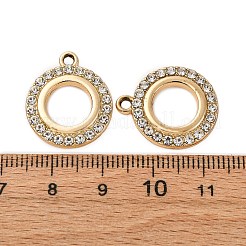 Alloy Rhinestone Pendants&nbsp;PALLOY-S052-04G