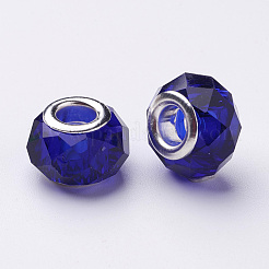 Handmade Glass European Beads&nbsp;X-GPDL25Y-25