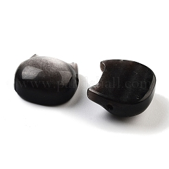 Natural Silver Sheen Obsidian Beads&nbsp;G-H007-03D