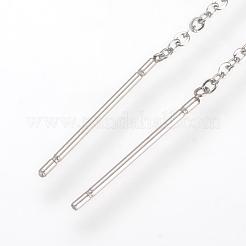 Tarnish Resistant 304 Stainless Steel Earring Findings&nbsp;STAS-S070