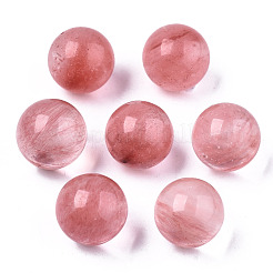 Cherry Quartz Glass Beads&nbsp;G-R483-10-8mm