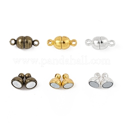 12 Sets 3 Colors Brass Magnetic Clasps&nbsp;KK-FS0001-55B