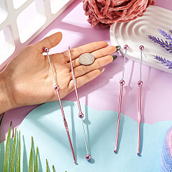 4Pcs DIY Alloy Beadable Crochet Hooks&nbsp;AJEW-TA0003-50D