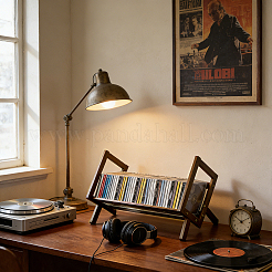 Wood Desktop Bookshelf&nbsp;AJEW-WH0696-866