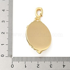 Brass Pendants&nbsp;KK-R210-07G-02