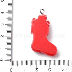 Christmas Opaque Resin Pendants&nbsp;RESI-A049-05O