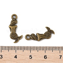 Tibetan Style Alloy Pendants&nbsp;TIBEP-Q088-004AB-RS
