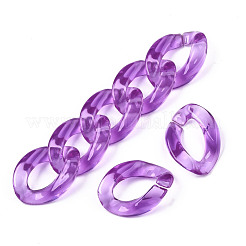 Transparent Acrylic Linking Rings&nbsp;OACR-S036-001A-J07