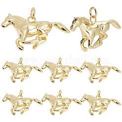 10Pcs Brass Pendants&nbsp;KK-BBC0021-63