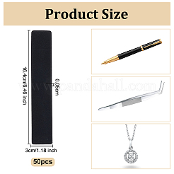 50Pcs Rectangle Velvet Single Pen Case&nbsp;AJEW-OC0014-65