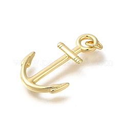Rack Plating Brass Micro Pave Cubic Zirconia Pendants&nbsp;KK-Z086-61G