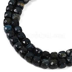 Natural Tiger Eye Dyed Beads Strands&nbsp;G-H028-A01-03A