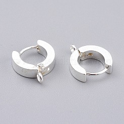201 Stainless Steel Huggie Hoop Earrings Findings&nbsp;STAS-A167-01C-S