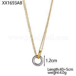 304 Stainless Steel Big Pendants&nbsp;SA-OY002-40G