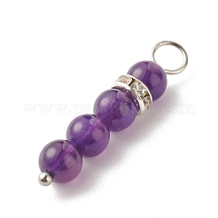 Gemstone Beaded Pendants&nbsp;PALLOY-JF01326