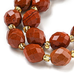 Natural Red Jasper Beads Strands&nbsp;G-N342-39
