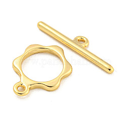 Brass Toggle Clasps&nbsp;KK-A223-07G