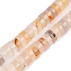 Natural White Agate Beads Strands&nbsp;G-T138-54
