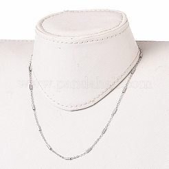 Non-Tarnish 304 Stainless Steel Cable Chain Necklaces&nbsp;NJEW-JN03169-01