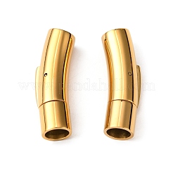304 Stainless Steel Bayonet Clasps&nbsp;X-STAS-I013-6mm-G