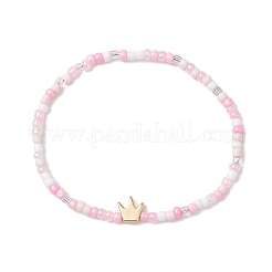3Pcs Glass Seed Beaded Stretch Bracelets&nbsp;BJEW-MZ00298
