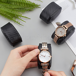 PU Leather Bracelet Pillow Jewelry Displays&nbsp;BDIS-WH0008-04
