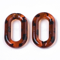 Transparent Acrylic Linking Rings&nbsp;OACR-S036-006B-A01