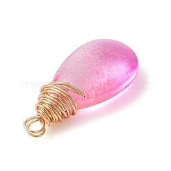 Transparent Glass Pendants&nbsp;PALLOY-JF02482