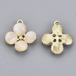 Resin Imitation Cat Eye Charms&nbsp;PALLOY-N154-11