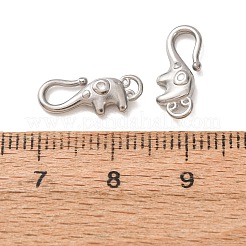 304 Stainless Steel S-Hook Clasps&nbsp;SA-CBA7A40-04P-B