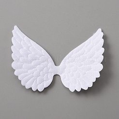 Cloth Embossed Wing Ornament Accessories&nbsp;FIND-WH0037-27B