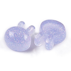 Transparent Epoxy Resin Bunny Decoden Cabochons&nbsp;CRES-P035-03A