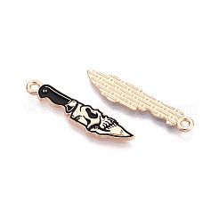 Halloween Theme Alloy and Enamel Pendants&nbsp;ENAM-T021-30A-02