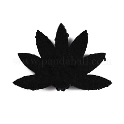 Leaf Felt Sew on Appliques&nbsp;DIY-WH0321-47B-02