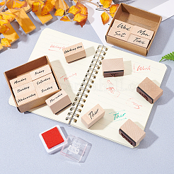 Wooden Stamps&nbsp;AJEW-OC0001-64