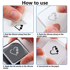 PVC Plastic Clear Stamps&nbsp;DIY-WH0439-0293