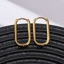 201 Stainless Steel Hoop Earrings&nbsp;EJEW-Z127-01G-01