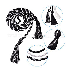 6Pcs 3 Style Polyester Tassel Big Pendant Decorations&nbsp;FIND-TA0001-51