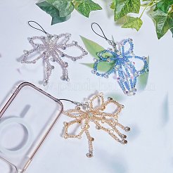 1Pc Glass Mobile Straps&nbsp;HJEW-SZ0001-59E