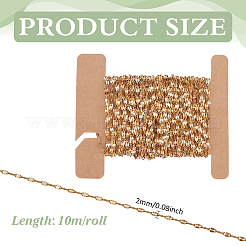 Stainless Steel Dapped Chains&nbsp;CHS-WH0003-06-1