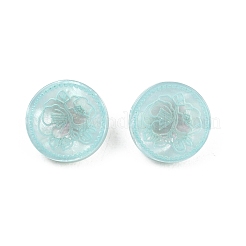 1-Hole Resin Alloy Shank Buttons&nbsp;FIND-B065-03G-08