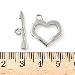 304 Stainless Steel Toggle Clasps&nbsp;STAS-H483-47P